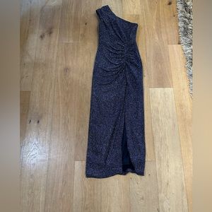Vince Comuto Navy Sparkly Formal Dress